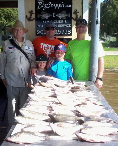 07-07-14 Brown Keepers with BigCrappie